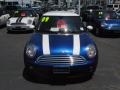 2009 Lightning Blue Metallic Mini Cooper Hardtop  photo #2