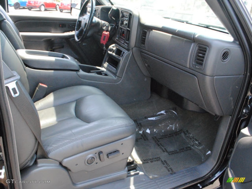 Ebony Black Interior 2007 GMC Sierra 3500HD Classic SLE Crew Cab 4x4 Photo #50820483