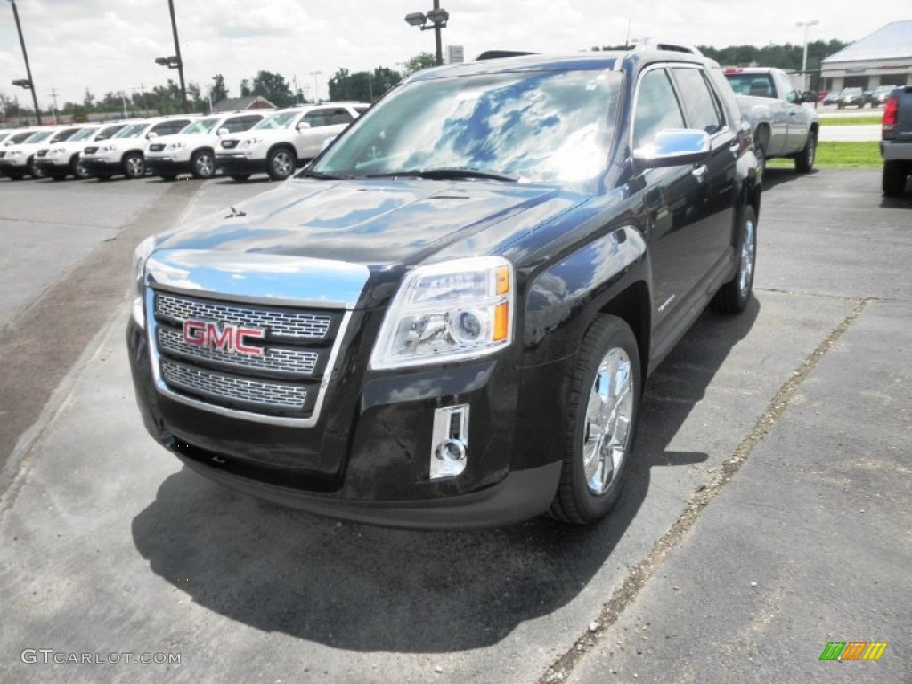 Onyx Black 2011 GMC Terrain SLT AWD Exterior Photo #50820510