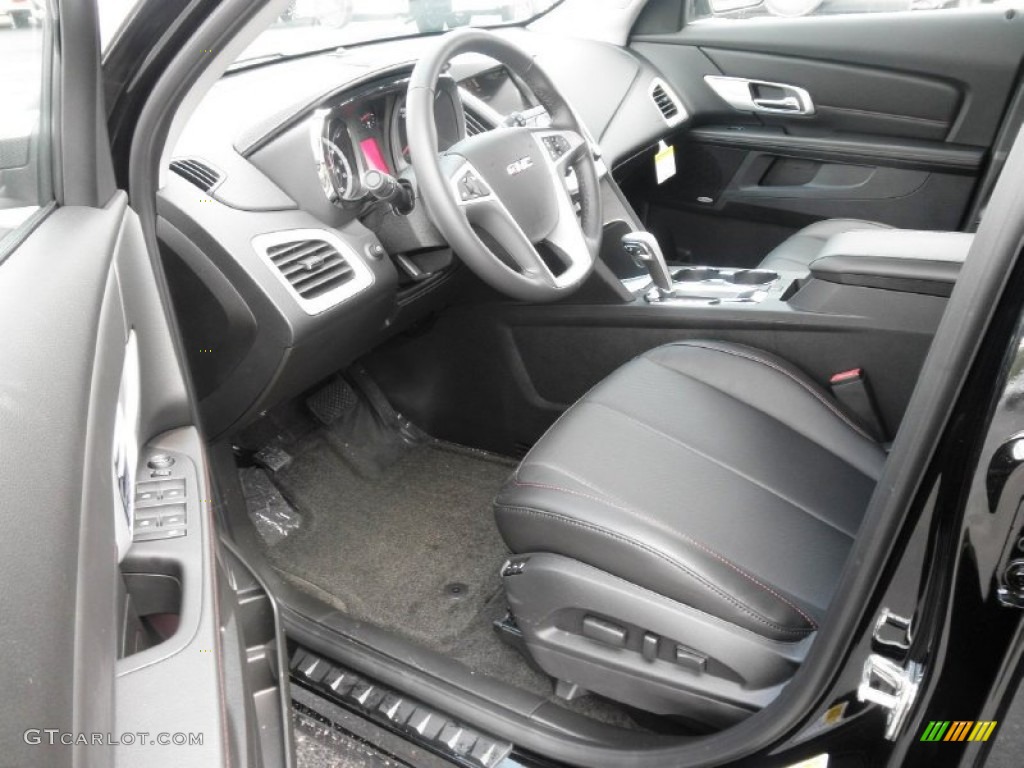 Jet Black Interior 2011 GMC Terrain SLT AWD Photo #50820525