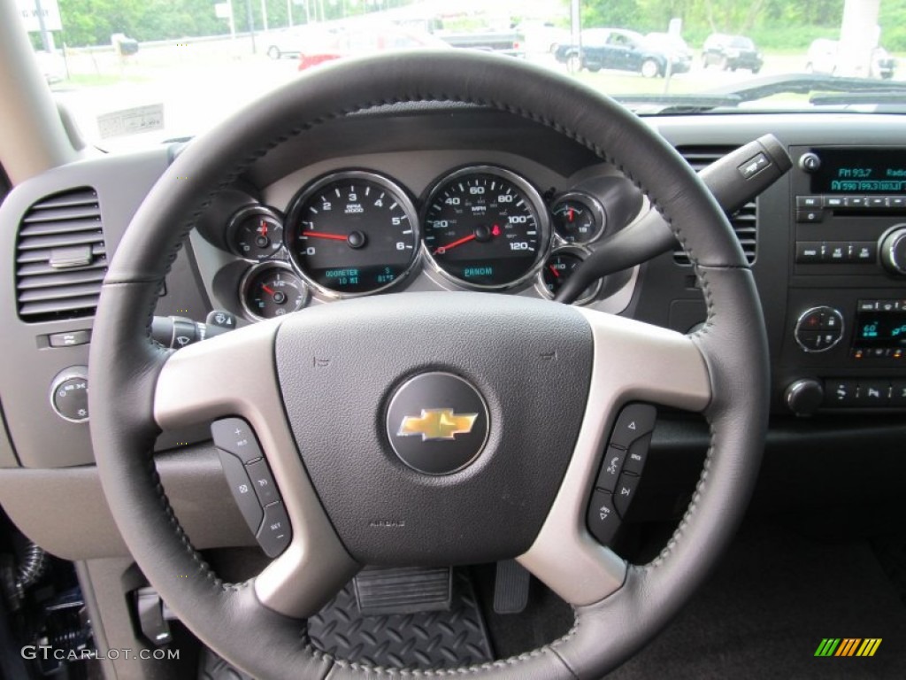 2011 Silverado 1500 LT Extended Cab 4x4 - Imperial Blue Metallic / Light Titanium/Ebony photo #10