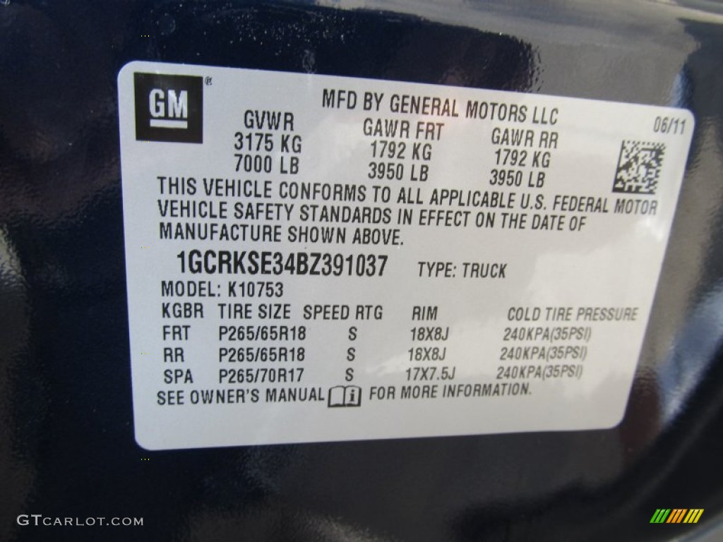 2011 Silverado 1500 LT Extended Cab 4x4 - Imperial Blue Metallic / Light Titanium/Ebony photo #14