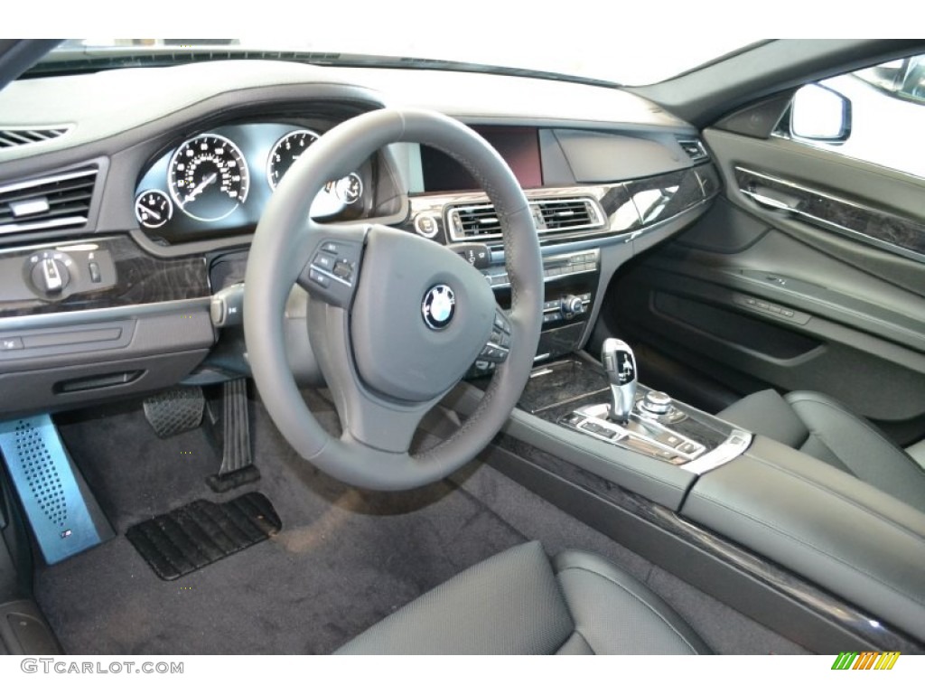 2012 BMW 7 Series 750Li Sedan Black Dashboard Photo #50821896