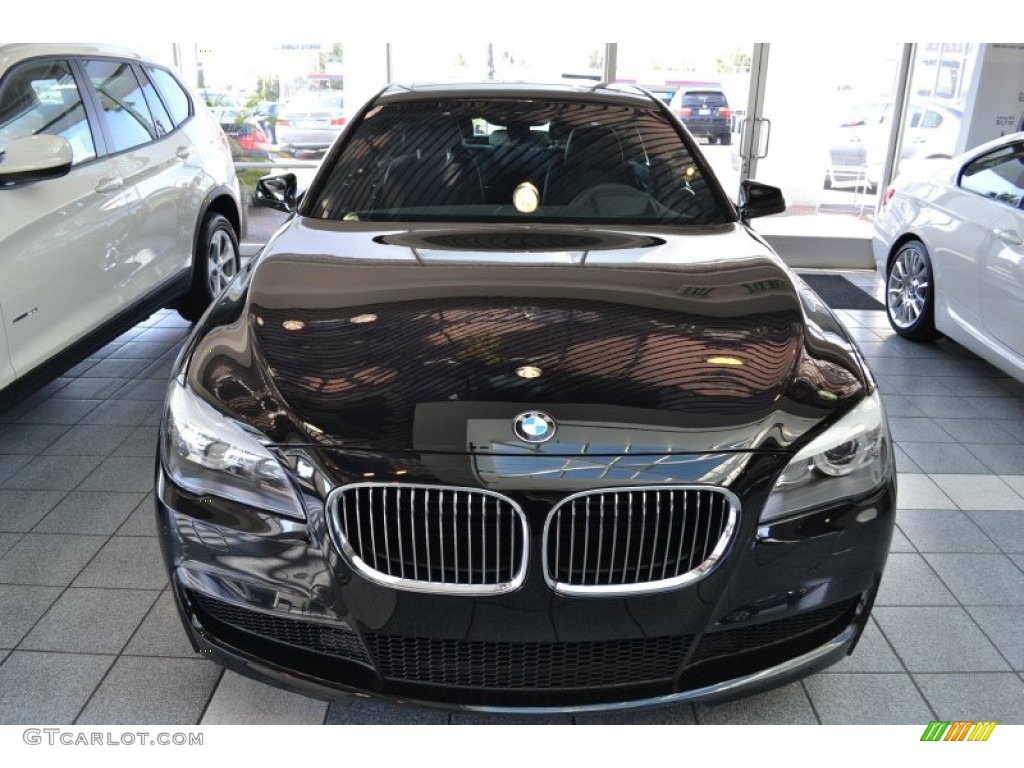 Jet Black 2012 BMW 7 Series 750Li Sedan Exterior Photo #50822016
