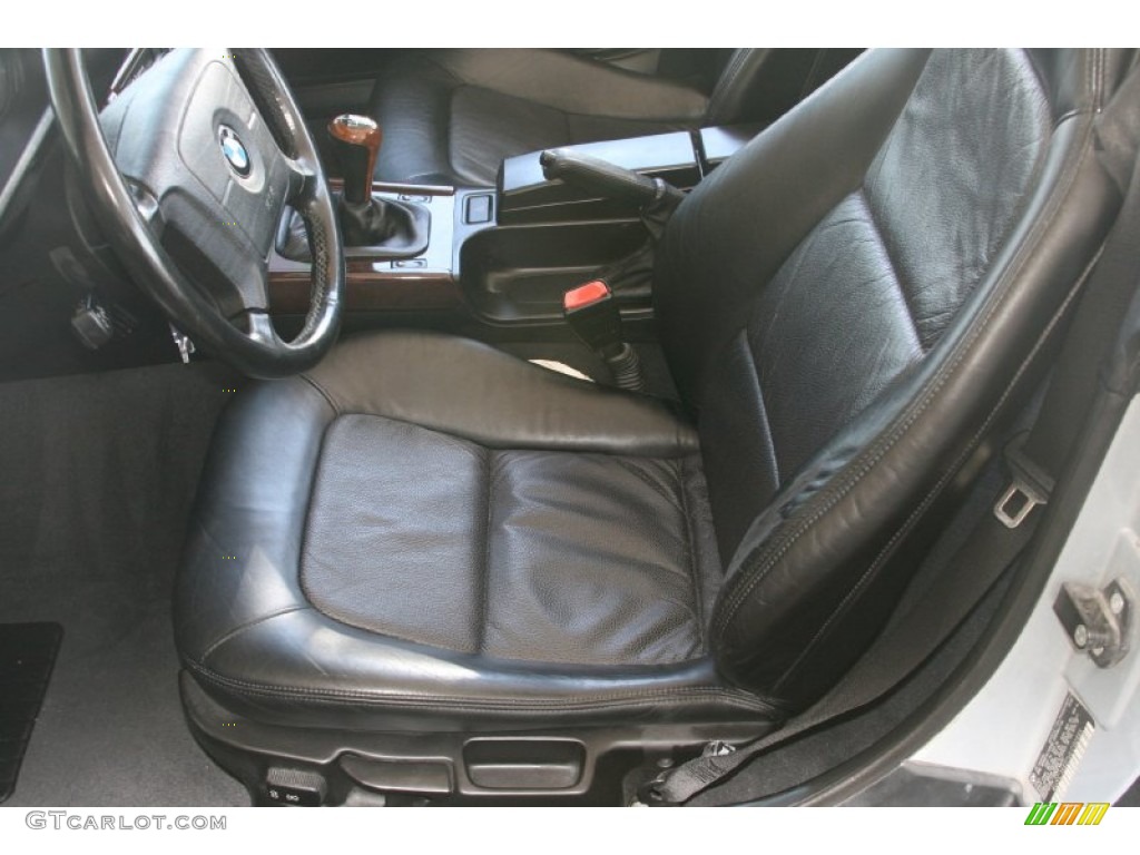Black Interior 1997 BMW Z3 2.8 Roadster Photo #50822835
