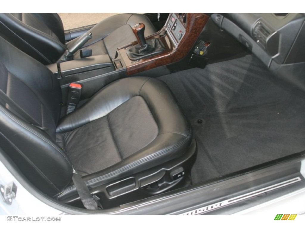 Black Interior 1997 BMW Z3 2.8 Roadster Photo #50822931