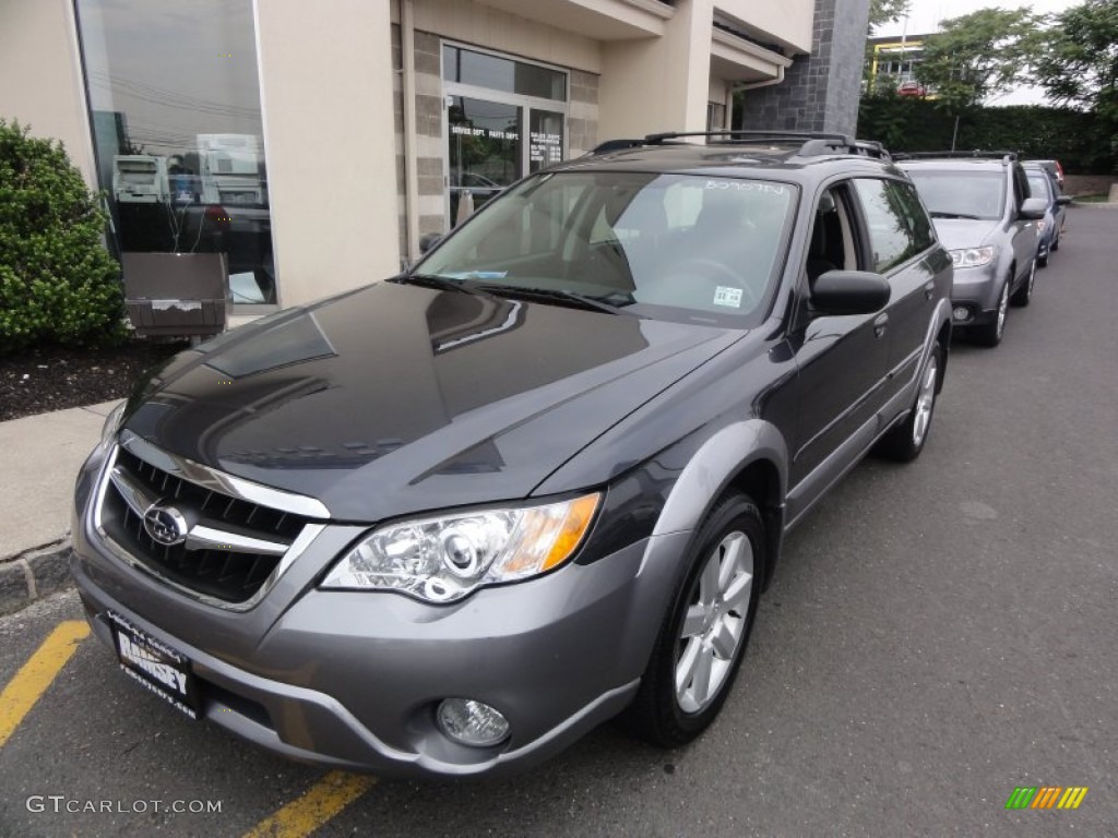 2009 Outback 2.5i Special Edition Wagon - Diamond Gray Metallic / Off Black photo #1