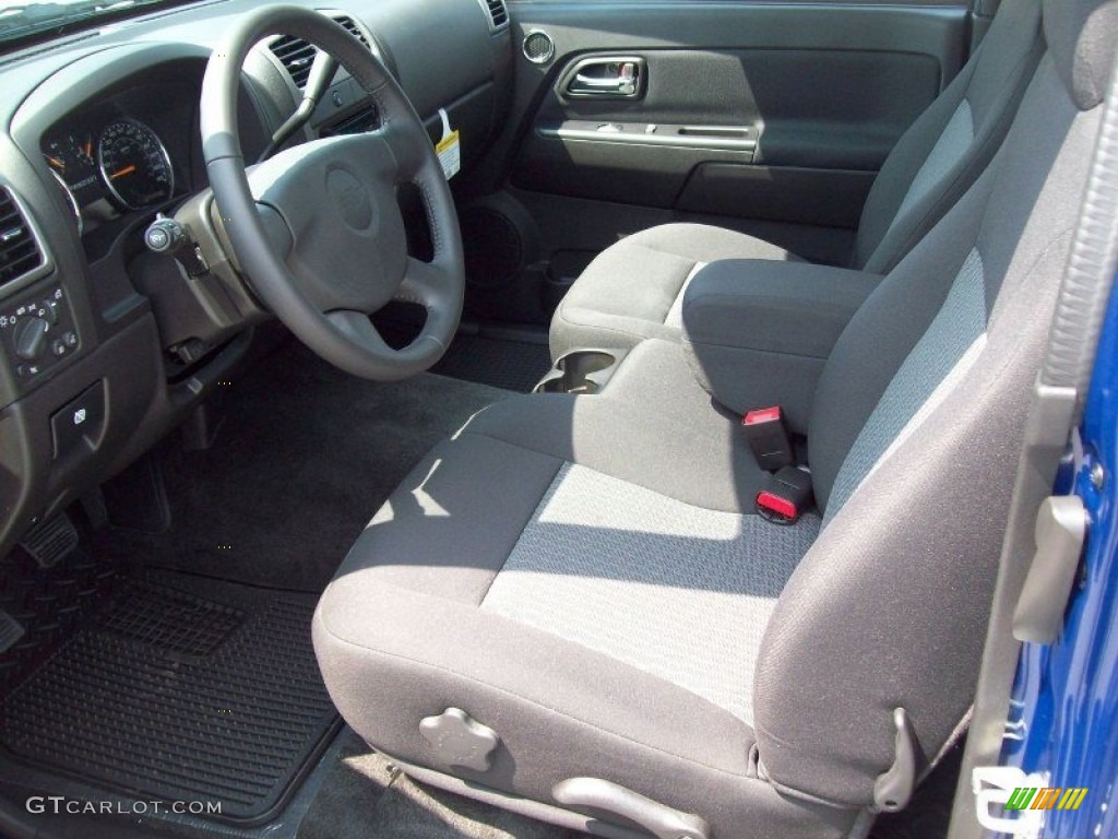 Ebony Interior 2011 Chevrolet Colorado LT Extended Cab Photo #50824566