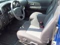 Ebony 2011 Chevrolet Colorado LT Extended Cab Interior Color