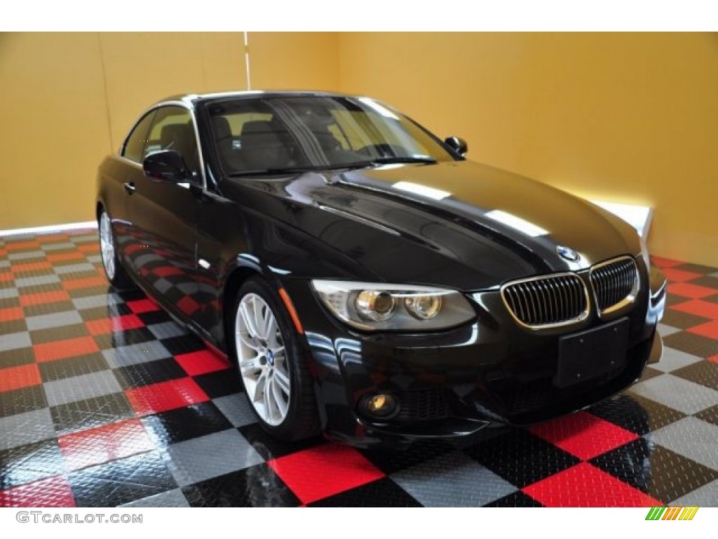 2011 3 Series 328i Convertible - Jet Black / Black photo #5
