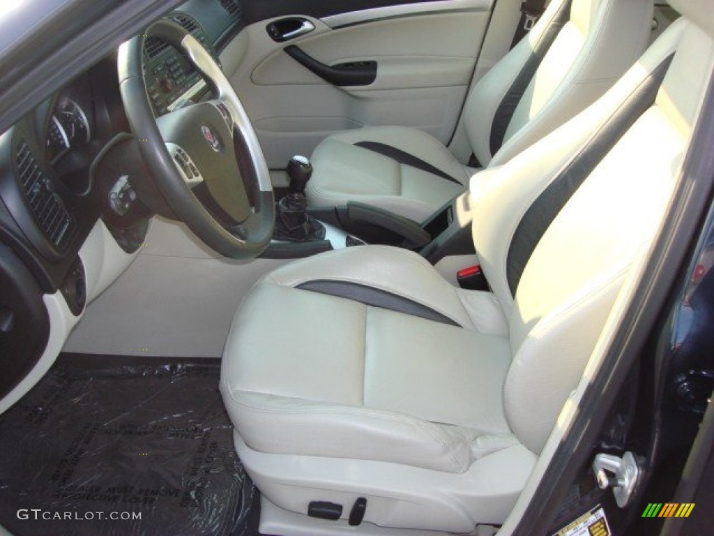 Parchment Interior 2006 Saab 9-3 Aero Sport Sedan Photo #50828769