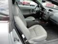 Black/Light Gray 2001 Chrysler Sebring LXi Coupe Interior Color