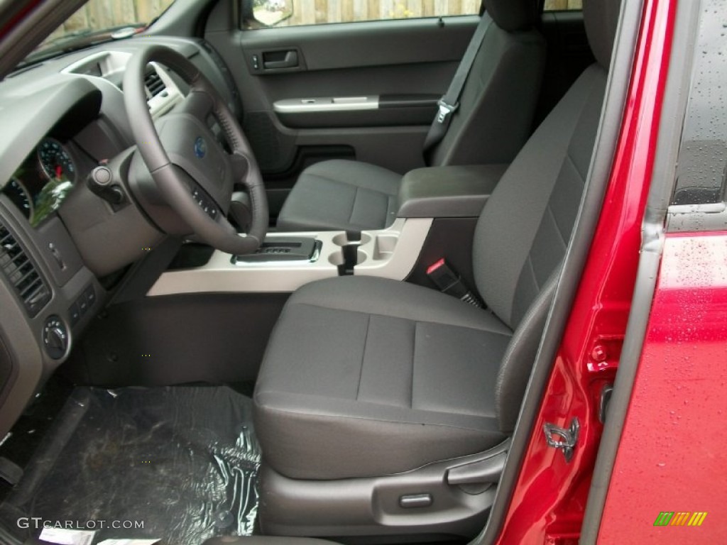 2011 Escape XLT V6 4WD - Sangria Red Metallic / Charcoal Black photo #11