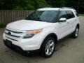 2011 White Platinum Tri-Coat Ford Explorer Limited 4WD  photo #1