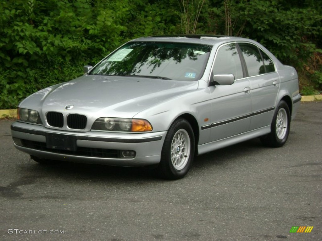 Arctic Silver Metallic BMW 5 Series