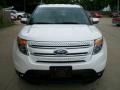 2011 White Platinum Tri-Coat Ford Explorer Limited 4WD  photo #2