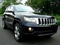 2011 Dark Charcoal Pearl Jeep Grand Cherokee Overland 4x4  photo #2