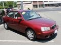 2002 Chianti Red Hyundai Elantra GLS Sedan  photo #3