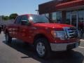 Vermillion Red - F150 XLT SuperCab 4x4 Photo No. 2