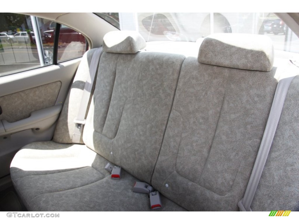 2002 Elantra GLS Sedan - Chianti Red / Beige photo #12