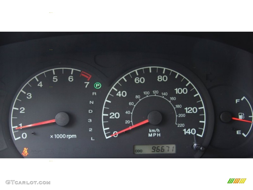 2002 Elantra GLS Sedan - Chianti Red / Beige photo #17
