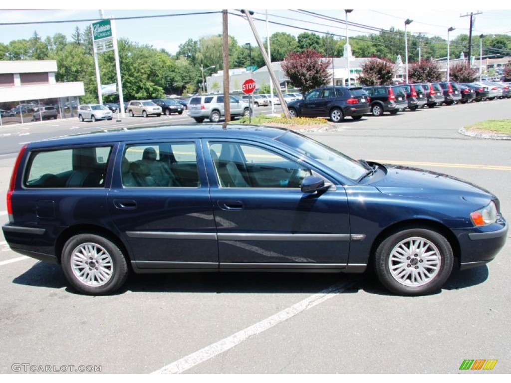 2004 V70 2.4 - Nautic Blue Metallic / Taupe photo #4