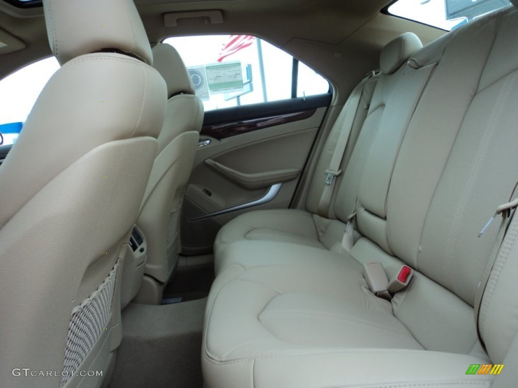 Cashmere/Cocoa Interior 2011 Cadillac CTS 3.6 Sedan Photo #50832783