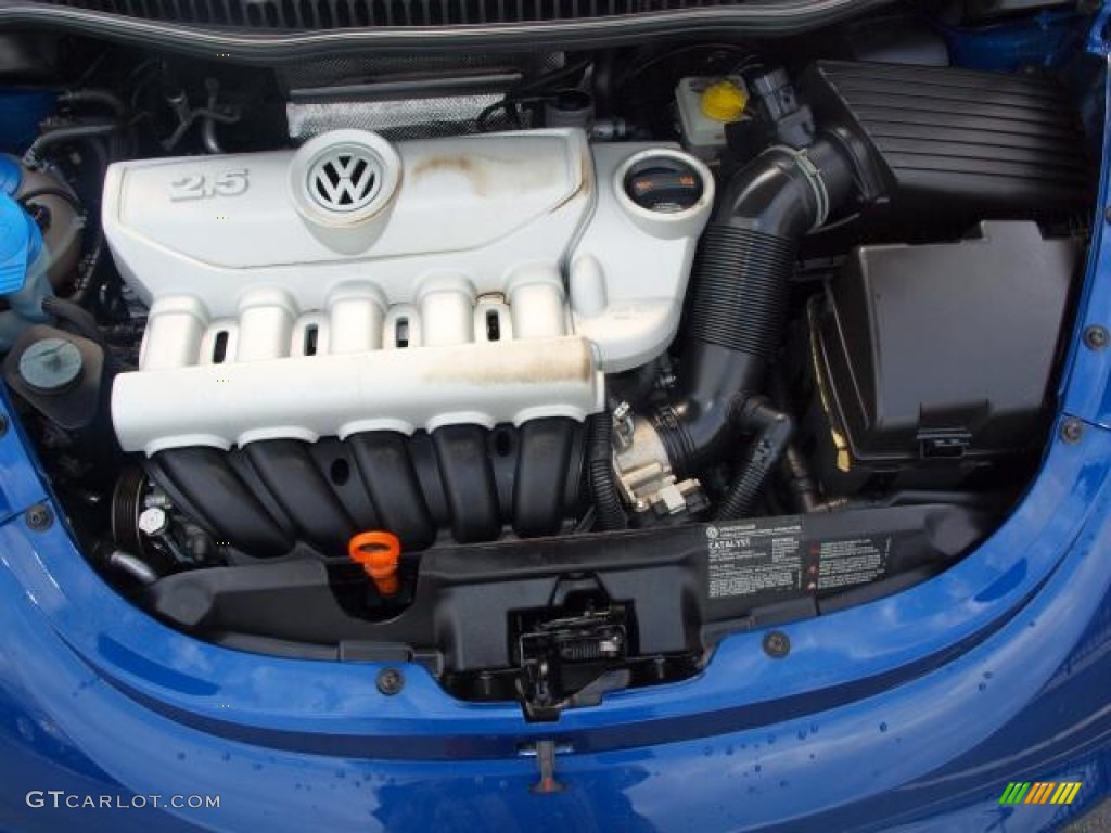 2008 Volkswagen New Beetle S Convertible 2.5L DOHC 20V 5 Cylinder Engine Photo #50832846