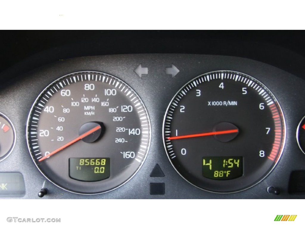 2004 V70 2.4 - Nautic Blue Metallic / Taupe photo #18