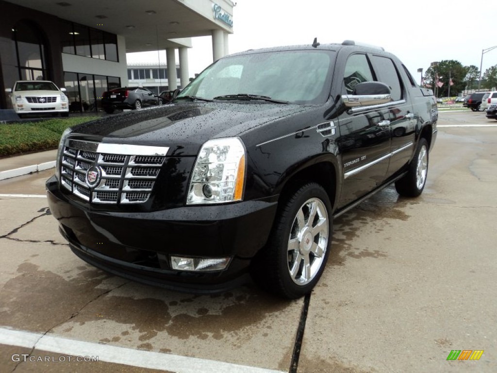 2011 Escalade EXT Premium AWD - Black Raven / Ebony/Ebony photo #1