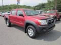 2008 Impulse Red Pearl Toyota Tacoma V6 Double Cab 4x4  photo #1