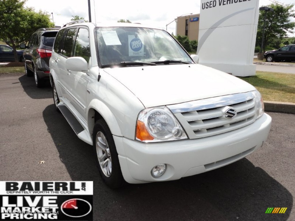 2005 XL7 LX 4WD - White Pearl / Gray photo #1