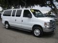Oxford White 2008 Ford E Series Van E150 Passenger
