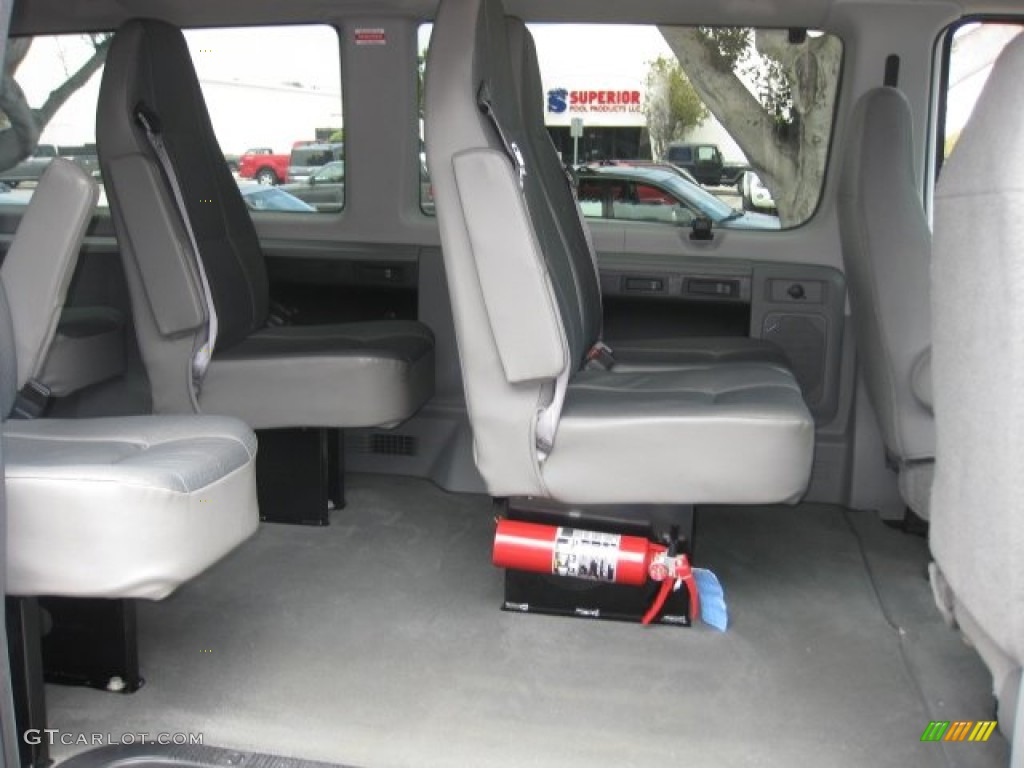 Medium Flint Interior 2008 Ford E Series Van E150 Passenger Photo #50835678