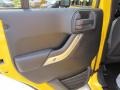 2011 Detonator Yellow Jeep Wrangler Unlimited Sahara 4x4  photo #16
