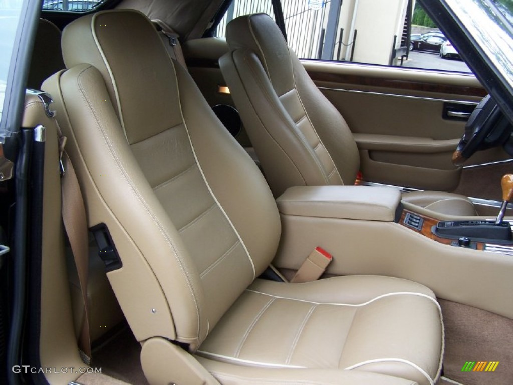 Coffee Interior 1996 Jaguar XJ XJS Convertible Photo #50836170