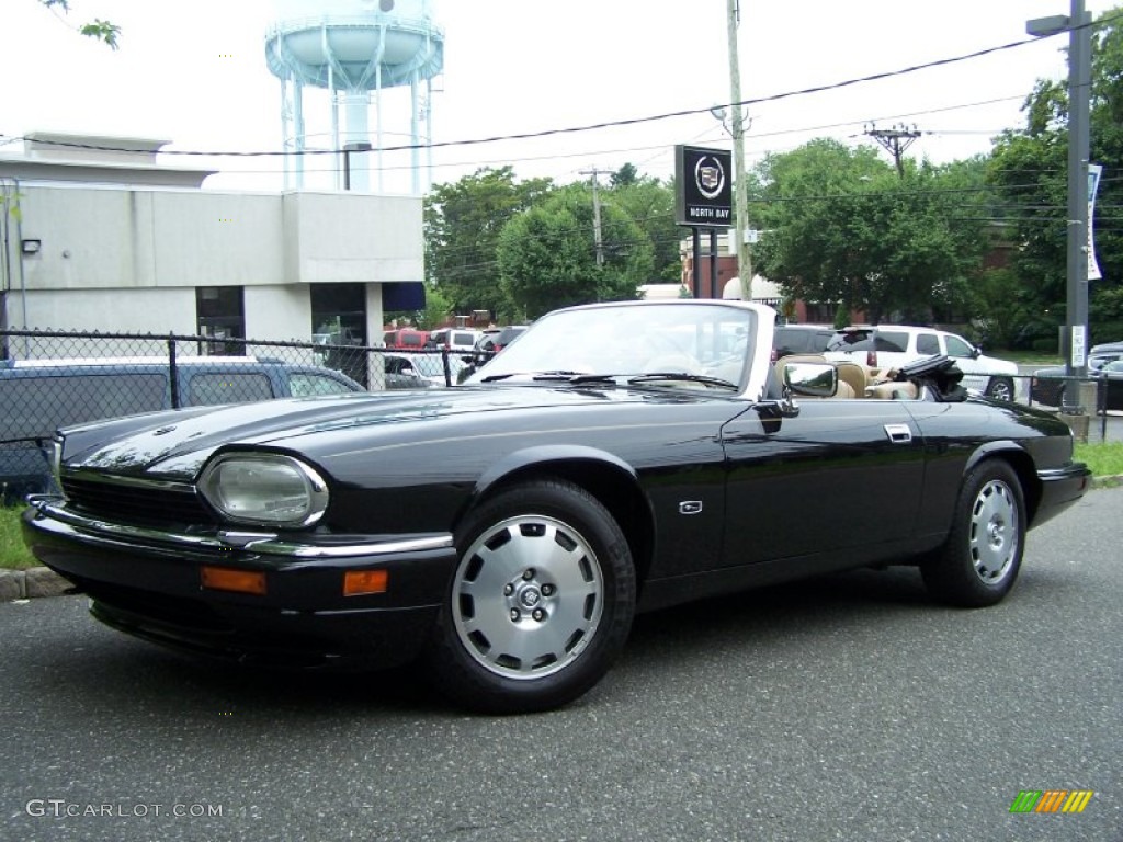 1996 XJ XJS Convertible - Black / Coffee photo #18
