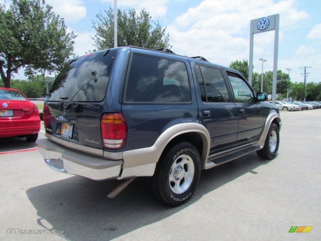 1999 Explorer Eddie Bauer - Medium Wedgewood Blue Metallic / Medium Prairie Tan photo #5