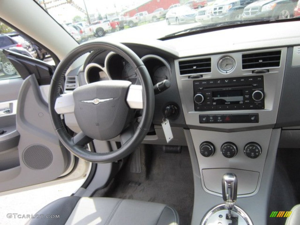 2008 Chrysler Sebring Touring Convertible Dark Slate Gray/Light Slate Gray Dashboard Photo #50838207