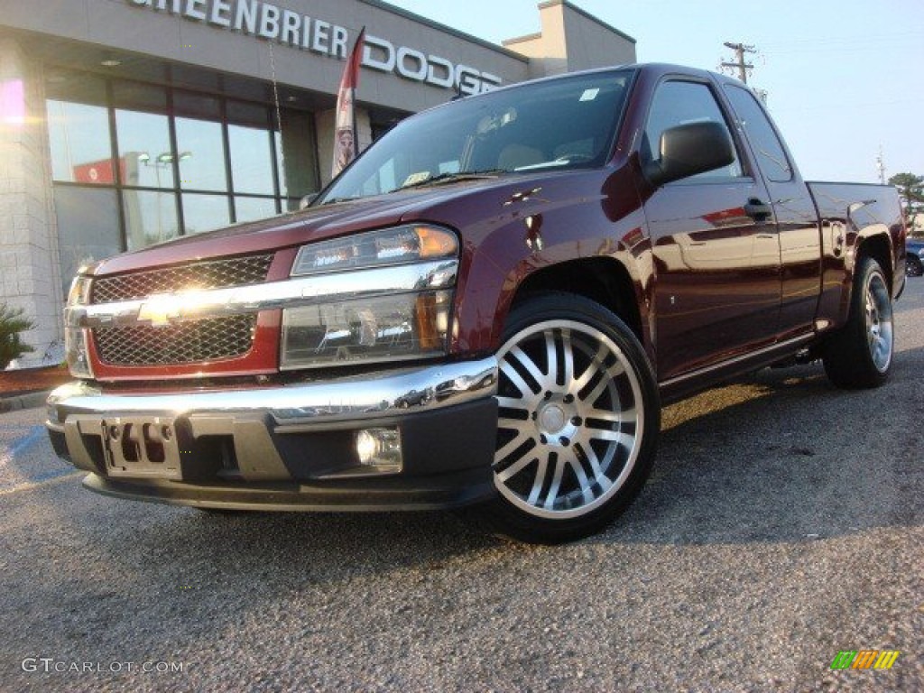 Deep Ruby Metallic Chevrolet Colorado