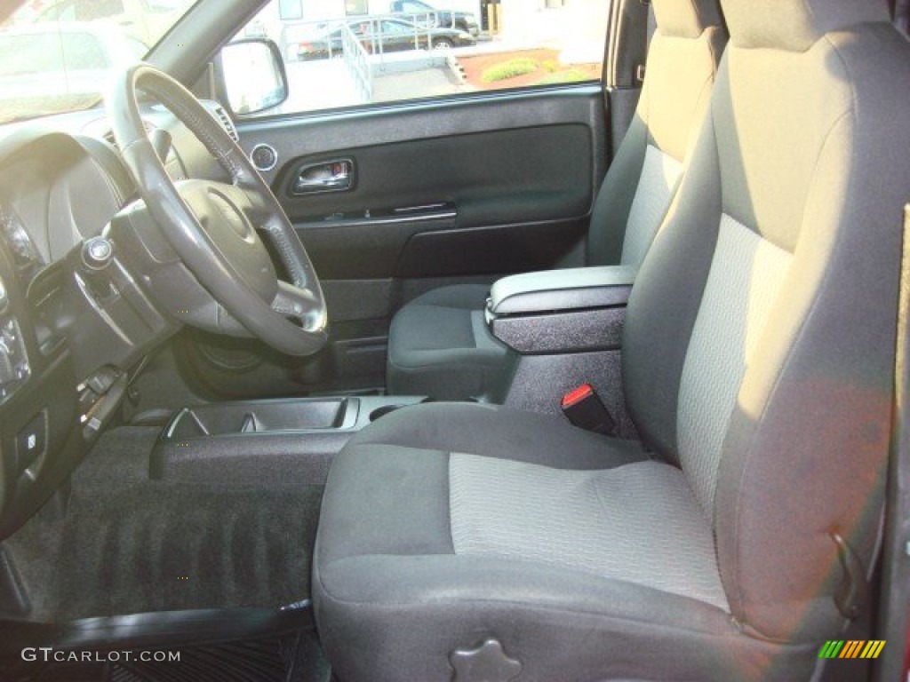 Ebony Interior 2008 Chevrolet Colorado LT Extended Cab Photo #50838675