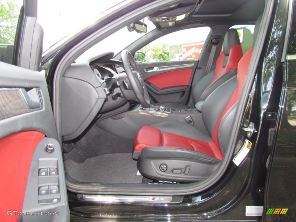 Black Interior 2011 Audi S4 3.0 quattro Sedan Photo #50838885