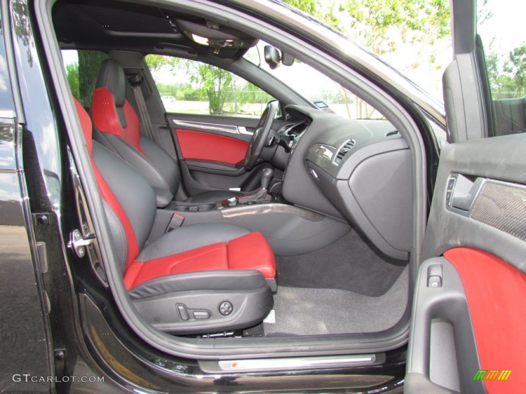 Black Interior 2011 Audi S4 3.0 quattro Sedan Photo #50838900
