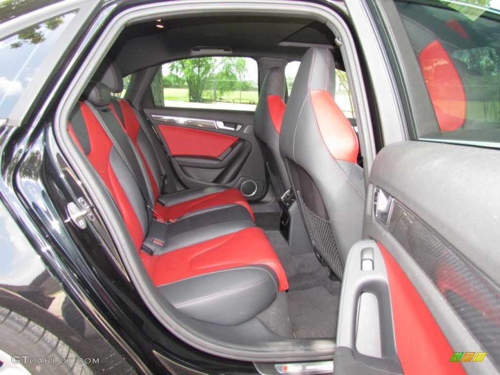 Black Interior 2011 Audi S4 3.0 quattro Sedan Photo #50838921