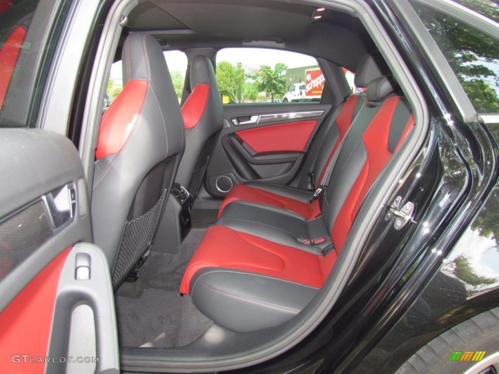 Black Interior 2011 Audi S4 3.0 quattro Sedan Photo #50838936