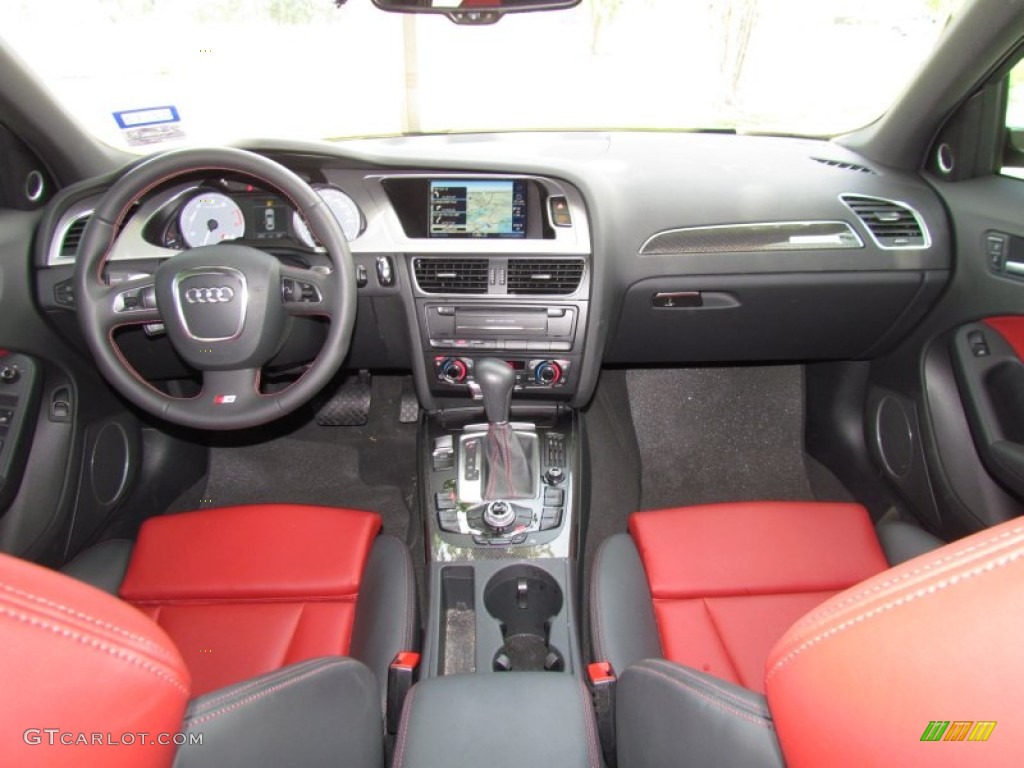 2011 Audi S4 3.0 quattro Sedan Black Dashboard Photo #50838981