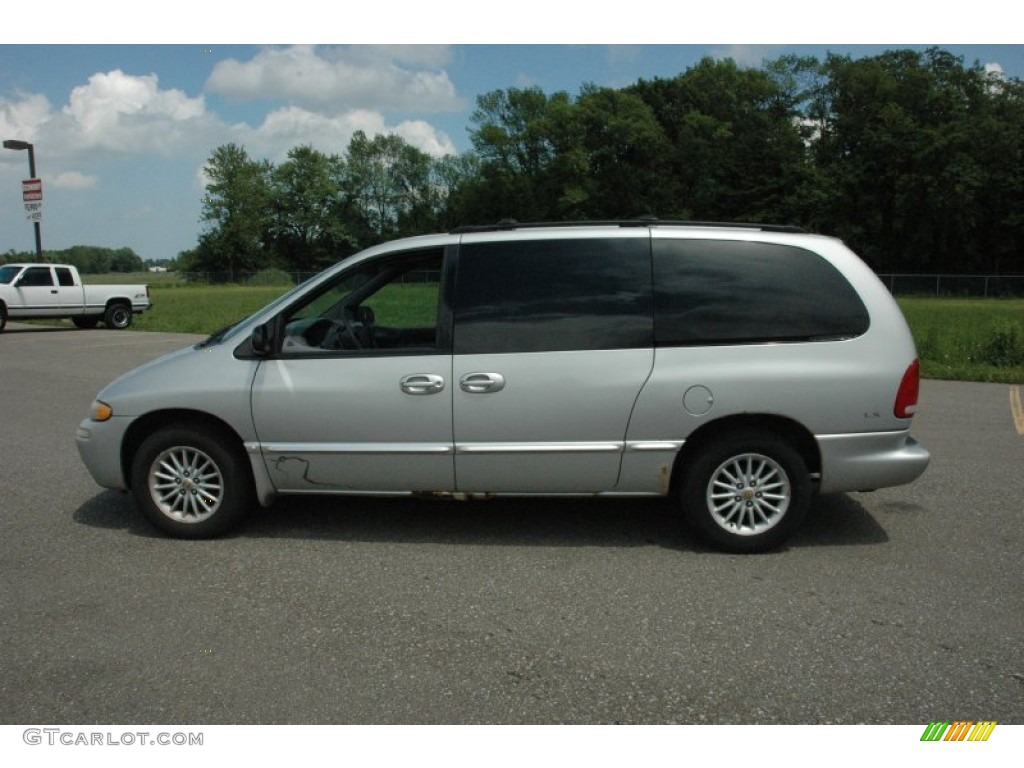 2000 Town & Country LX - Bright Silver Metallic / Mist Gray photo #11