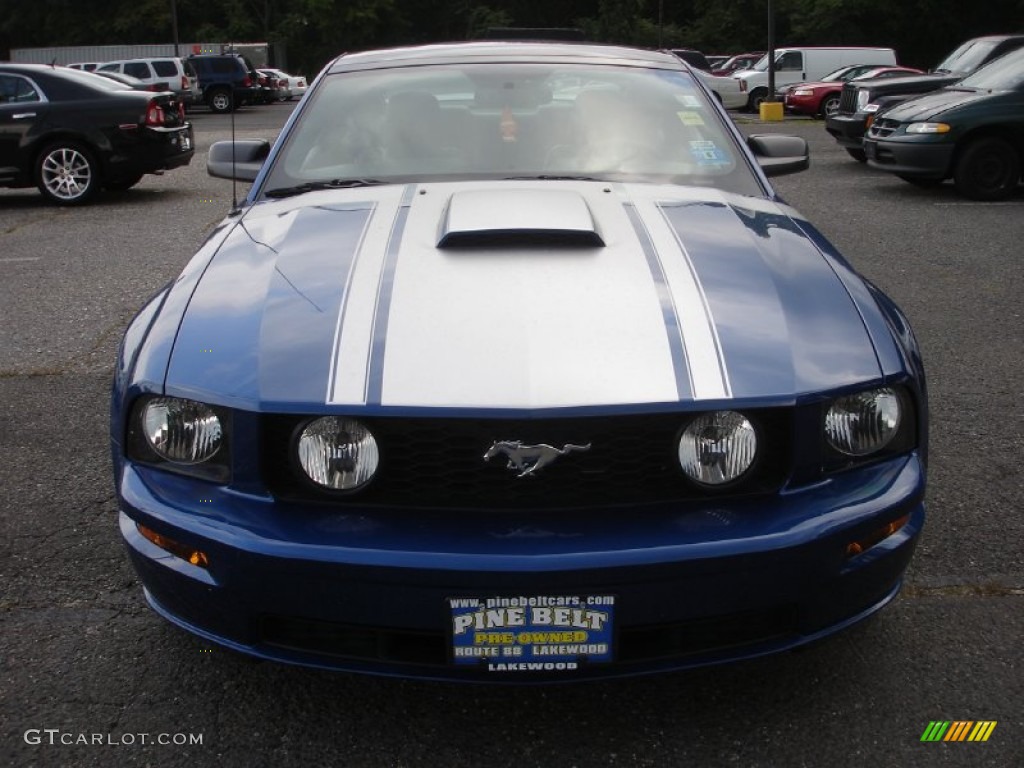 2009 Mustang GT Coupe - Vista Blue Metallic / Dark Charcoal photo #2
