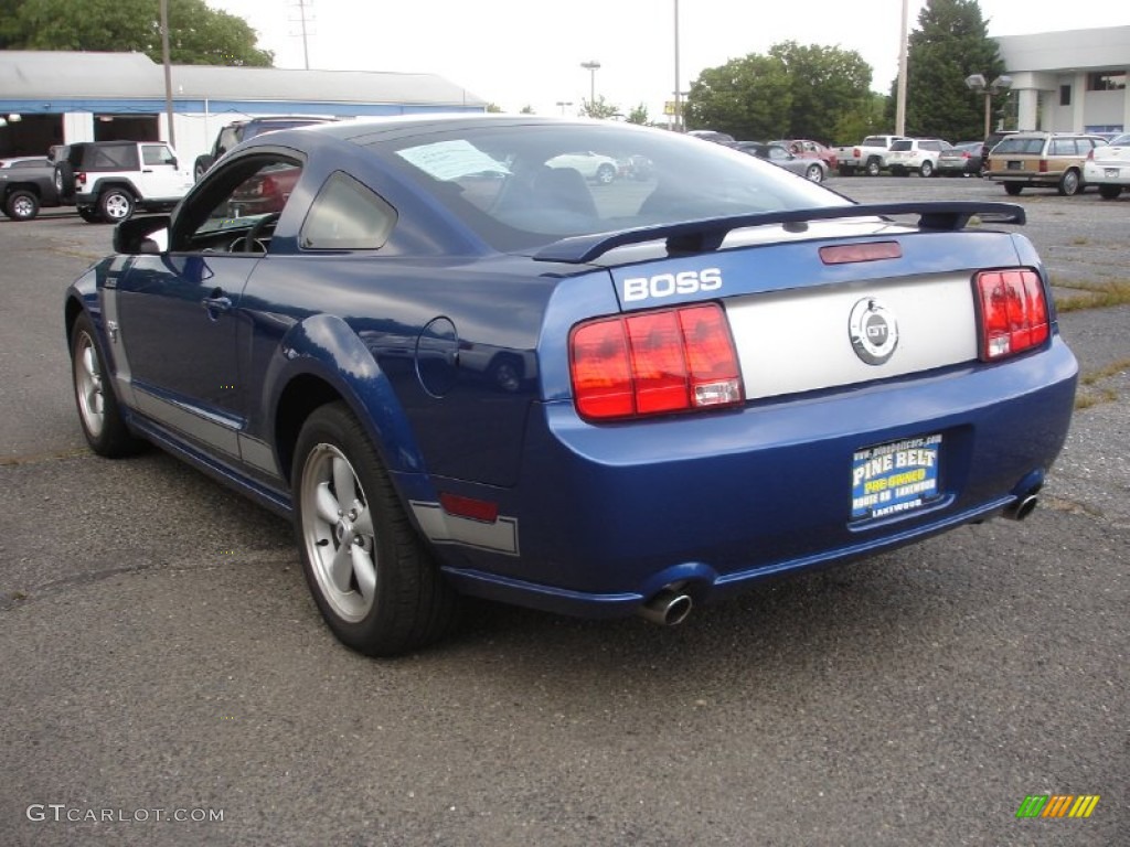 2009 Mustang GT Coupe - Vista Blue Metallic / Dark Charcoal photo #6