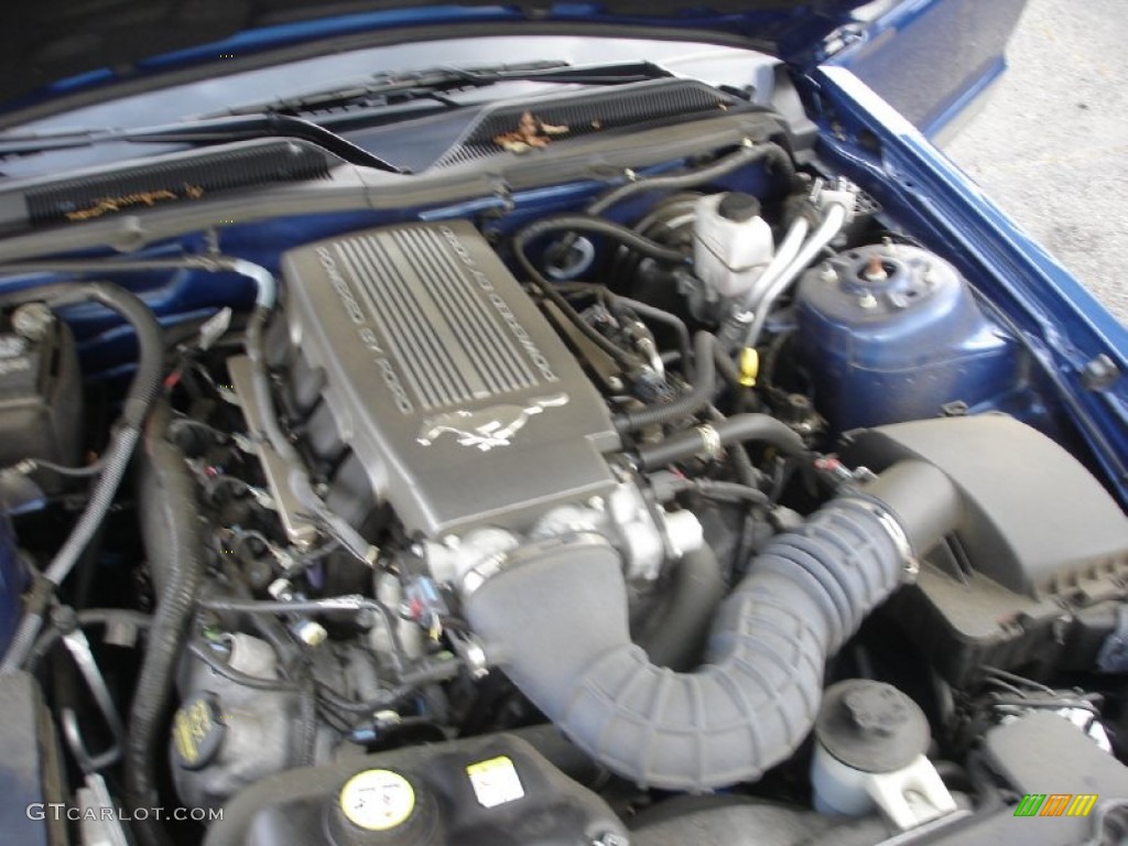 2009 Mustang GT Coupe - Vista Blue Metallic / Dark Charcoal photo #16